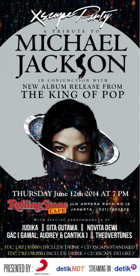 Mengenang King Of Pop di Xscape Party: Tribute to Michael Jackson