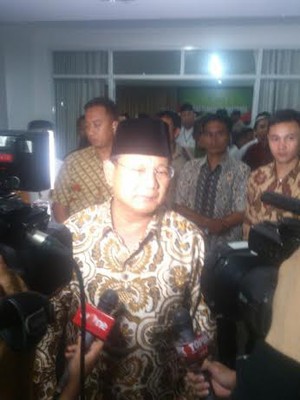 Prabowo ke Cibubur, Dapat Dukungan dari Ikatan Dai