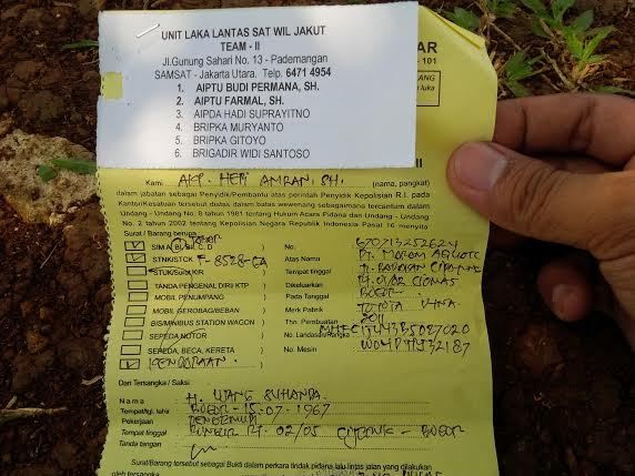 PT Mara Aquatic: Ujang Sopir Truk yang Ditabrak Lamborghini Punya SIM B1