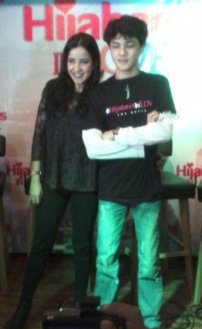 Main di Hijabers In Love, Shawn Adrian Khulafa Serius Latihan Akting
