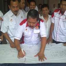 Galang Tanda Tangan, Deklarasi Tim Prabowo- Hatta Dihadiri Kalangan Kiai