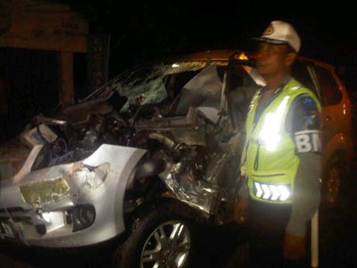 Kecelakaan di Ngawi, 3 Orang Tewas