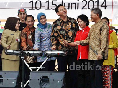 Ahok Buka PRJ Monas