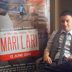 Dimas Aditya Lari 8 kilometer untuk Film