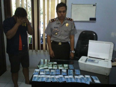 Hanya Bermodal Printer, Pengangguran Ini Nekat Buat Uang Palsu