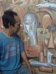 Mantan Pelukis Jalanan Ini Kritisi Kondisi Lingkungan Alam yang Rusak