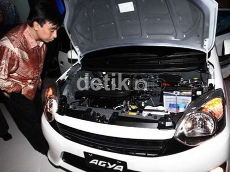 Toyota Agya Diotak-atik Anak SMK