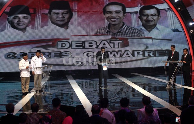 KPU: Debat Capres Kedua, Prabowo vs Jokowi Tanpa Cawapres
