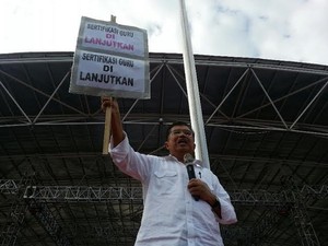 JK di Makassar: Jangan Pilih Pemimpin Pemarah