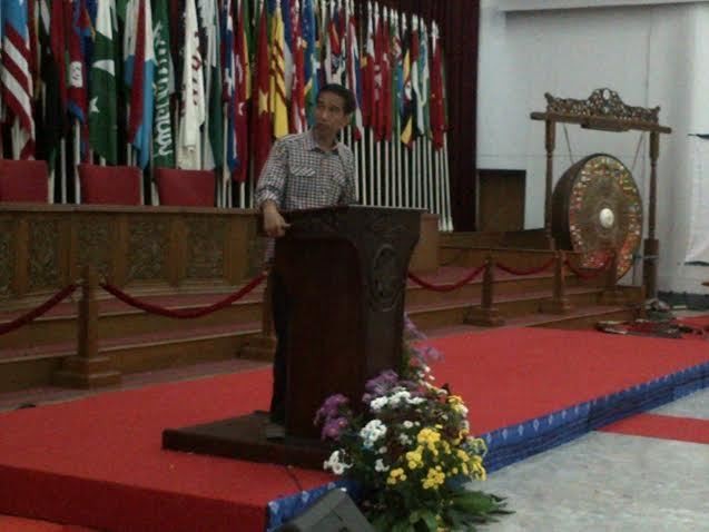 Jokowi dan Mega Hadiri Peringatan Hari Kelautan Sedunia di Gedung Merdeka