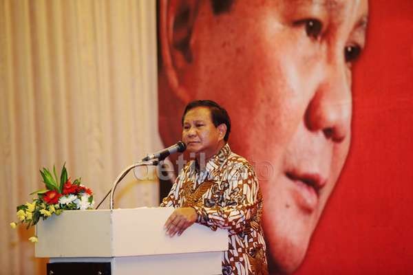 Prabowo: Masa Kekayaan Bangsa Kita Harus untuk Bangsa Lain?