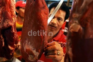 Gara-gara Jeroan Impor, Harga Daging Tetap Tinggi