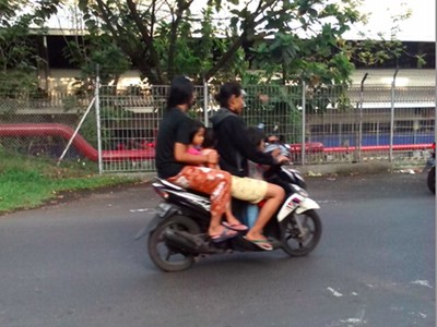 Tak Ada Odong-odong, Motor pun Jadi