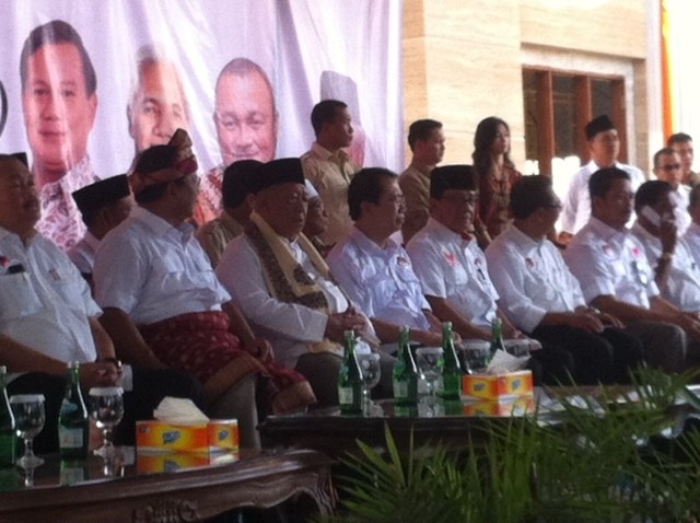 Kampanye di Palembang, Prabowo: Ada Partai Ketujuh yang Dukung Saya