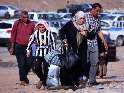 Irak Bergolak, Warga Mengungsi
