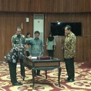 Chairul Tanjung Lantik Pejabat Baru