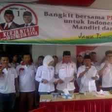 Tim Jawa Timur Bangkit Deklarasi untuk Pemenangan Prabowo-Hatta