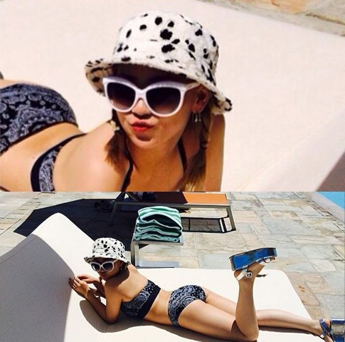 Pose-pose Seksi CL 2NE1 di Instagram