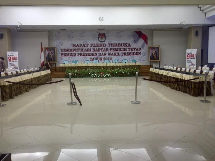 Perwakilan Lembaga Negara Hadir di Rapat Rekapitulasi DPT Pilpres