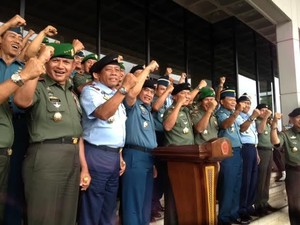 Beri Pengarahan pada Perwira Soal Pilpres, Panglima: Rakyat Happy, TNI Happy