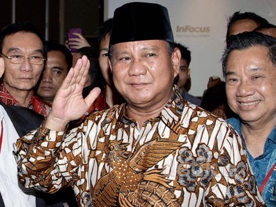Prabowo Berkisah di Depan Anggota INTI