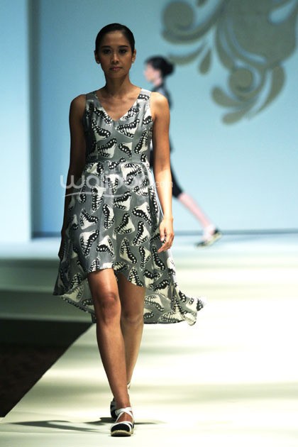 Marga Alam Butterfly Collection 2014. di Ballroom Hotel Mulia. Jakarta. [Foto: Mohammad Abduh/Wolipop]
