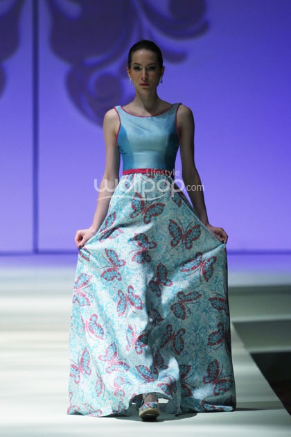 Marga Alam Butterfly Collection 2014. di Ballroom Hotel Mulia. Jakarta. [Foto: Mohammad Abduh/Wolipop]