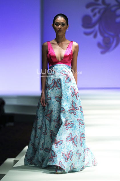 Marga Alam Butterfly Collection 2014. di Ballroom Hotel Mulia. Jakarta. [Foto: Mohammad Abduh/Wolipop]