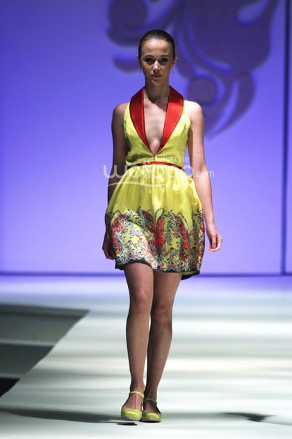 Marga Alam Butterfly Collection 2014. di Ballroom Hotel Mulia. Jakarta. [Foto: Mohammad Abduh/Wolipop]