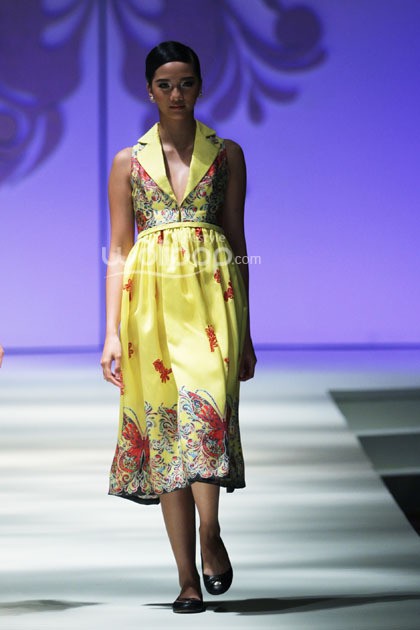 Marga Alam Butterfly Collection 2014. di Ballroom Hotel Mulia. Jakarta. [Foto: Mohammad Abduh/Wolipop]