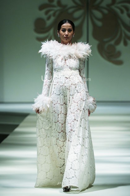 Marga Alam Butterfly Collection 2014. di Ballroom Hotel Mulia. Jakarta. [Foto: Mohammad Abduh/Wolipop]
