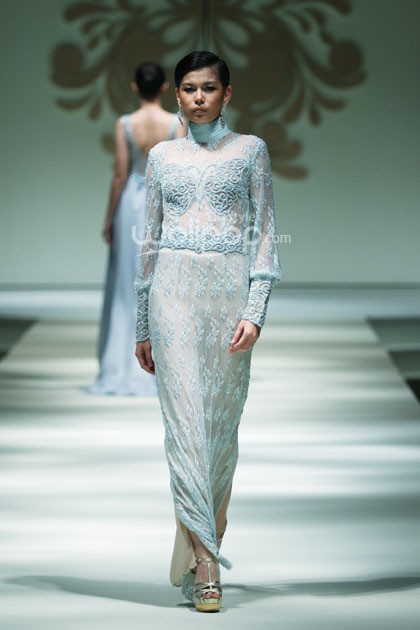 Marga Alam Butterfly Collection 2014. di Ballroom Hotel Mulia. Jakarta. [Foto: Mohammad Abduh/Wolipop]