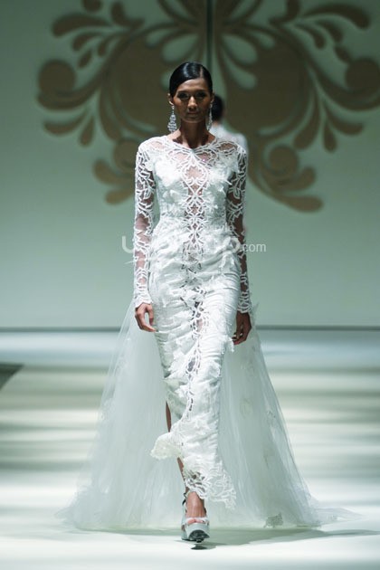 Marga Alam Butterfly Collection 2014. di Ballroom Hotel Mulia. Jakarta. [Foto: Mohammad Abduh/Wolipop]
