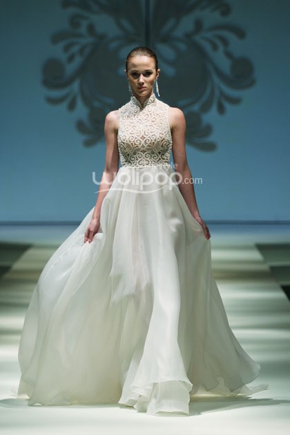 Marga Alam Butterfly Collection 2014. di Ballroom Hotel Mulia. Jakarta. [Foto: Mohammad Abduh/Wolipop]