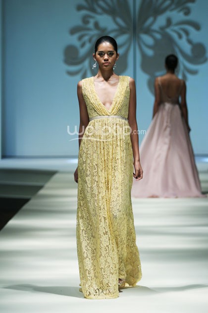 Marga Alam Butterfly Collection 2014. di Ballroom Hotel Mulia. Jakarta. [Foto: Mohammad Abduh/Wolipop]