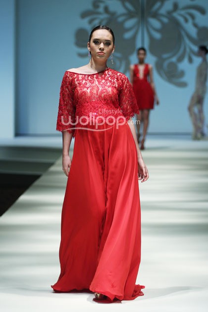 Marga Alam Butterfly Collection 2014. di Ballroom Hotel Mulia. Jakarta. [Foto: Mohammad Abduh/Wolipop]