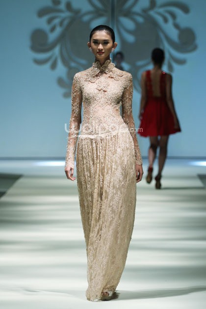Marga Alam Butterfly Collection 2014. di Ballroom Hotel Mulia. Jakarta. [Foto: Mohammad Abduh/Wolipop]