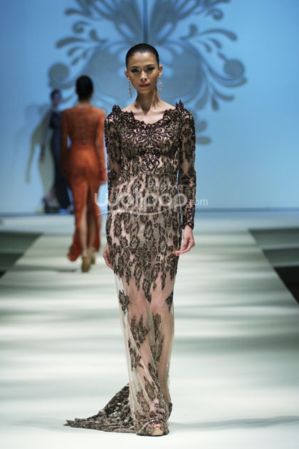 Marga Alam Butterfly Collection 2014. di Ballroom Hotel Mulia. Jakarta. [Foto: Mohammad Abduh/Wolipop]