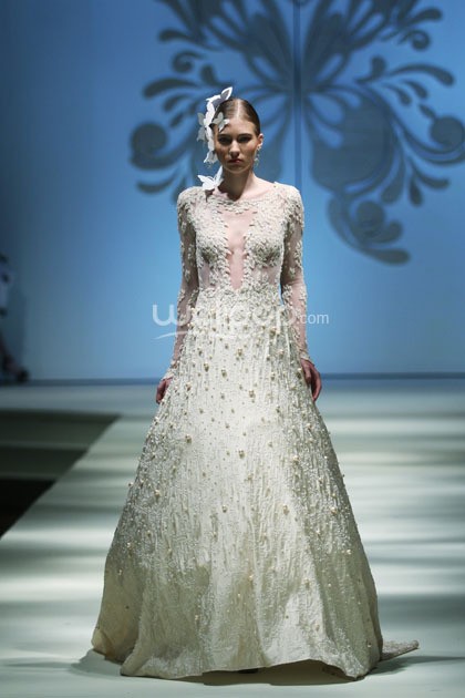 Marga Alam Butterfly Collection 2014. di Ballroom Hotel Mulia. Jakarta. [Foto: Mohammad Abduh/Wolipop]