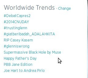 #DebatCapres2 Jadi Trending Topic Dunia di Twitter