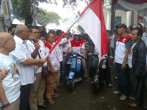 Dukung Prabowo-Hatta, Komunitas Vespa Merah Putih Akan Tur Keliling Jawa
