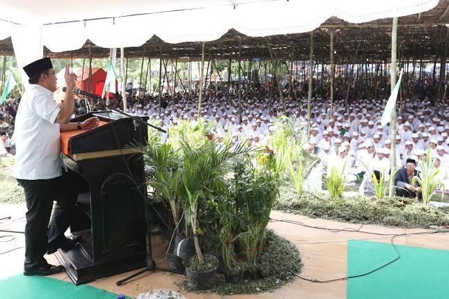 Kampanye di NTB, Helmy Faishal Tangkis Kampanye Hitam yang Serang Jokowi