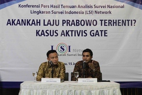 Ini Hasil Survei LSI Denny JA Soal Efek Masa Lalu Prabowo di Pilpres