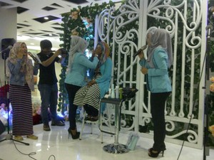 Buka Pendaftaran Hari ke-2 di Kokas, Hijab Hunt 2014 Ramai Pengunjung