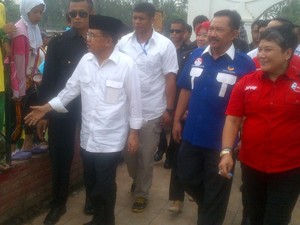 Temui Warga Bugis di Banten, JK: Ini Daerah Potensial yang Perlu Dibantu