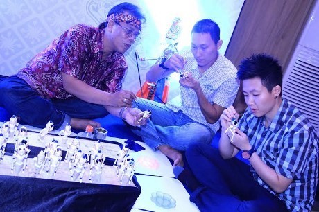 Wayang Golek Sambut Bintang-bintang Indonesia Open