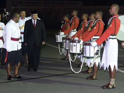 Presiden SBY Tiba di Kepulauan Fiji