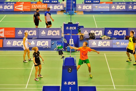 Ada Piala Dunia, Publik Istora tetap Antusias