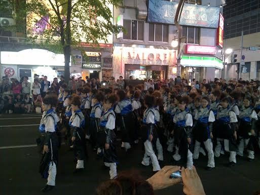 Ramainya Penonton Festival Yasakoi di Jepang