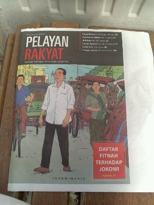 Relawan Jokowi Sebarkan Tabloid Pelayan Rakyat dari Cikini Hingga Grogol